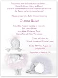 2 Ballerina Babies Baby Shower Invitations - Set of 20