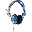 WeSC Checked Bongo Headphone (Medium Blue)