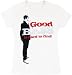 Gossip Girl Good Bass is Hard to Find White Juniors Tee T-shirt