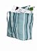 Tag Organics Shopper 100-Percent Cotton Shopping Bag, Blue