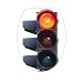 Stickersmania - Sticker abattant WC feu rouge 26 x 34 cm.