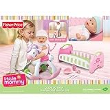 Fisher Price Little Mommy Deluxe Playset with Newborn Baby Doll