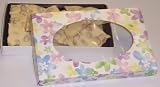 Scott's Cakes 1 lb. White Chocolate Cashew Bark in a Daisy Box