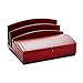 Rolodex Executive Wood Line II Desk Organizer, Mahogany (19290)
