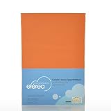 Produkt-Bild: Et&eacute;rea Comfort Jersey Spannbettlaken Spannbetttuch Orange 180x200 - 200x200