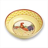 COUNTRY ROOSTER SERVING BOWL