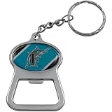 MLB Florida Marlins Team Logo Bottle Opener Keychain