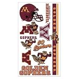 Minnesota Golden Gophers Temporary Tattoos