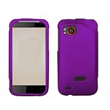 iFase Brand HTC Vigor ADR6425 Cell Phone Rubber Purple Protective Case Face ....