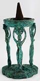 Incense Holder: Triple Moon Goddess - B001PRQA42