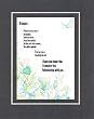 Touching and Heartfelt Poem for Special Friends - Friends Poem on 11 x 14 inches Double Beveled Matting