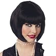 Flapper Wig (Black) Adult