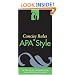 Concise Rules Of APA Style (Concise Rules of the American Psychological Association (APA) Style)