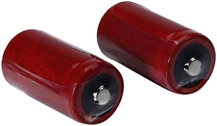 2pcs AW IMR 18350 3.7V 700mAh High Drain Rechargeable Lithium Batteries Set (2.6WH) Red