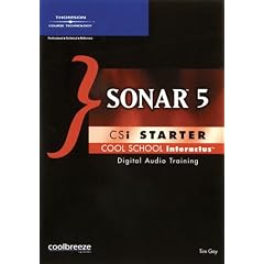 Sonar X CSI Starter. CD-ROM