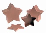 Paper Mache Star Shape Box Set 8/9/10