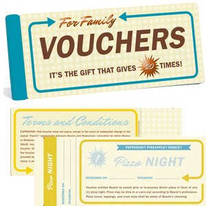 External hard drive:Vouchers for Family By Knock Knock