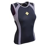 Danger Rocks ladies vest grey