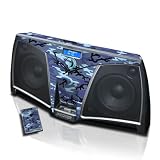 Sky Camo Design Decorative Skin Decal Sticker Kit for KICKER iKick iK500 MP3 Docking Station + Remote Control Skin + iPod class skin + iPod touch skin