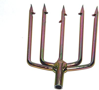 5 Prong Fork Spear Point (6mm thread)