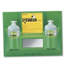 Bel-Art, Scienceware, 248782032, Station, Eye Wash, Double, With/Two Sterile 32oz Eye Wash Bottle