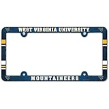 NCAA Full Color Plastic License Plate Frame