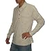 Mens Eddie Bauer High Quality Thermal Sport Long Sleeve Polo Sweater - Beige (Size: L)