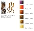 hairXpression by Balmain Paris 12" highlights (3 pieces) - Warm Copper