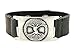 1000K' ways Designs Tree of Life Bracelet, Black Leather, Adjustable