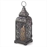Moroccan Tower Candle Lantern