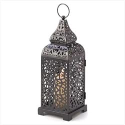 Moroccan Tower Candle Lantern