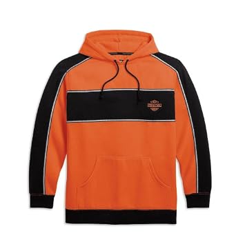 Click here to buy Harley-Davidson&reg;Mens Hi-Vis Hooded Pullover Sweatshirt 99016-11VM by Harley-Davidson.