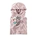 Tea Collection Girls Water Goddess Hoodie, Woodrose, 6