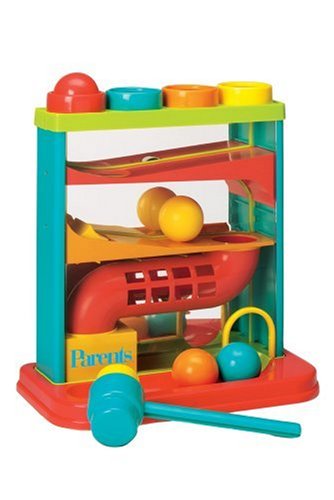 Battat Mirror Pound-A-Ball Toy Colors May Vary Battat Mirror Pound-A-Ball Toy Colors May Vary