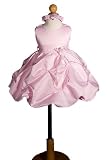 New Pink Baby Flower Girl Birthday Party Dress Sz S to 4t - Same Day Shipping. Orders Arrive in 3-5 Days