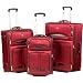Garnet Wenger Swiss Army Lucerne Lite 3-Piece Expandable Luggage Set
