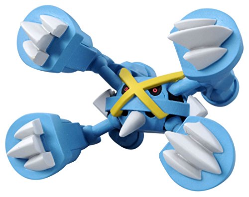 Takaratomy Pokemon XY Monster Collection Mega Evolution Mega Sinker Mega Metagross Action Pack (4-Piece)