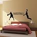 Basketballl Player Wall Decal Set, Vinyl Sticker
