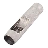 uxcell 中空穴パンチ　DIY レザー　時計バンド　カッターツール　20mm ダイヤ　ブラック