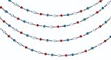 GKI/Bethlehem Lighting LED Commercial Quality Red, White and Blue/White Garland