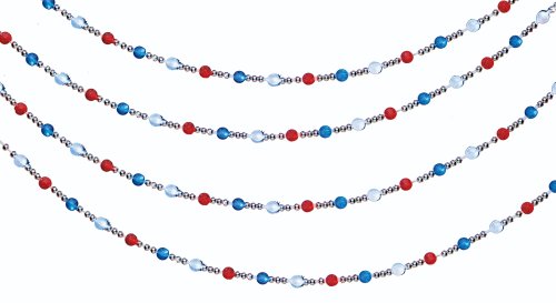 GKI/Bethlehem Lighting LED Commercial Quality Red, White and Blue/White Garland