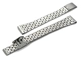 Fizz 503119918 - Cinturino da uomo in acciaio inossidabile, 18 cm, colore: Argento