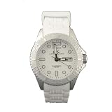 Adee Kaye Woman's Aluminum White Diver Watch AK5433L