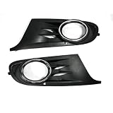 Pair Lower Bumper Fog Light Frame Grille for Volkswagen Golf Mk4 by PH