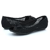 Wild Diva Nicky01a Flats 7.5 Black
