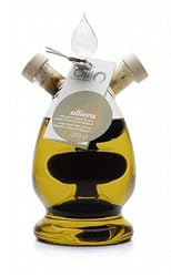 Tuscan Extra Virgin Olive Oil and Balsamic Vinegar in Glass Cruet