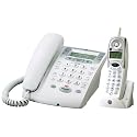 GE Corded 2.4 GHz 27881GE2 Phone with Cordless Handset, Caller ID and Digital Answering System
