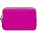 41JB26RUeuL. AA75  Magenta   Gray Trim Slim Protective Soft Neoprene Cover Carrying Case Sleeve with Extra Pocket // Fits Anywhere// For Amazon Kindle Fire Full Color 7 Multi touch Display, Wi Fi (Newest Tablet) + Includes a Crystal Clear High Quality HD Noise Filter Ear buds Earphones Headphones ( 3.5mm Jack )