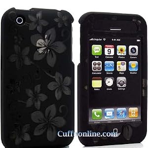 Cuffu  Black Hawaiian - All Around Protection Case Cover For iPhone 3G (2nd Gen) / iPhone 3GS (3rd Gen) with Our LOWEST Shipping $2.98