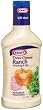 Kraft Three Cheese Ranch Dressing & Dip, 16-Ounce Plastic Bottles (Pack of 6)